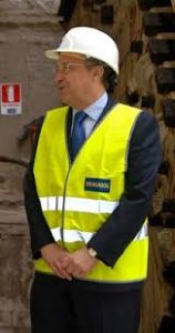 florentino PÃ©rez presidente de la constructora ACS